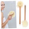 WRITWAA Long Handle Bath Brush Soft Bath Puff Body Scrubber with Bath Ball for Shower Exfoliating Back Massage Brush for Full Body Cleansing and Relaxation view 4