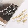 3lots Twisting Snake Shape Hair Clip Trendy Fashionable Women Hair Rings for Stylish and Creative Look view 4