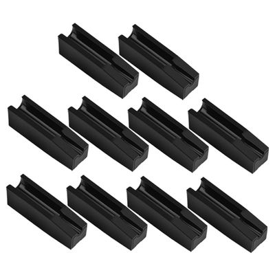 PACKOVE 10pcs Eyebrow Pencil Sharpener Assistant Device and Lightweight Makeup Tool for Precise Sharpening of Eyebrow and Eyeliner Pencils No Chipping for Cosmetics Bag