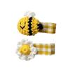 2PCS Honeybees Hair Clip Crochet Hairpin Fashion Hair Barrettes Elastic Hair Tie for Shopping Daily Wear Hair Decoration view 1