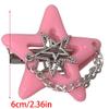 1 pair or 1 Piece Star Hair Clip Tassels Pendant Hairpins Sweet Cool Girls Hair Adornment Headwear Hair Accessories view 3