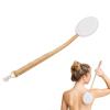 Back Lotion Applicator with Long Handle for Men and Women. Easy Application of Lotions and Shower Gels. Exfoliation and Skin Tool. Suitable for Home Use. Portable Design with 6 Replacemen view 4