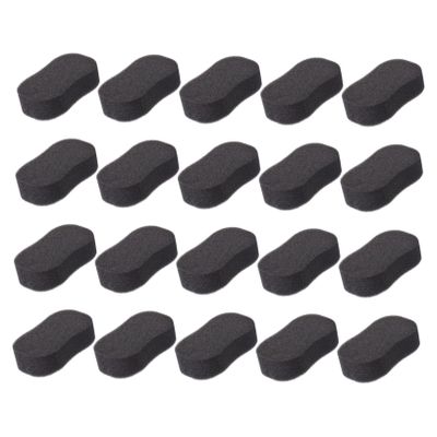AUTSUPPL 20pcs Hair Cleaning Sweeping Duster Facial Sponges Material for Haircut and Shaving