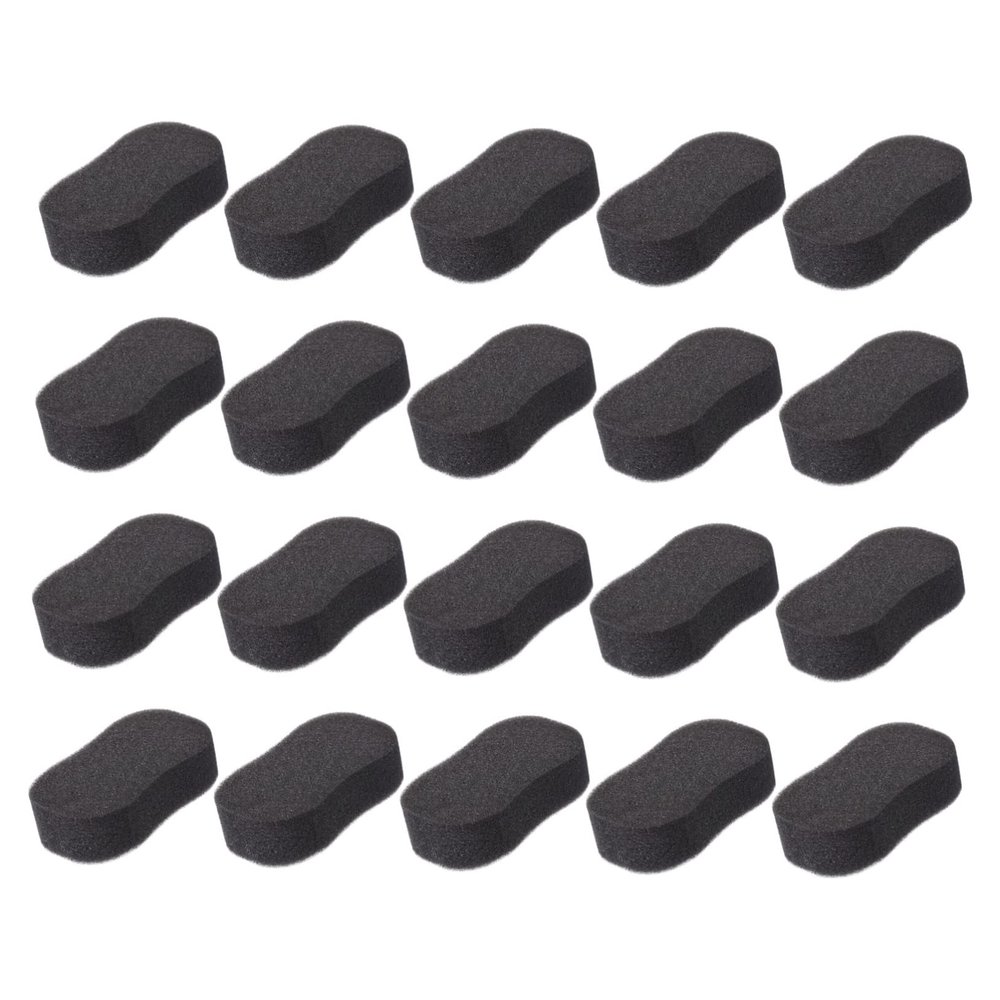 AUTSUPPL 20pcs Hair Cleaning Sweeping Duster Facial Sponges Material for Haircut and Shaving