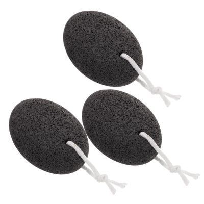 CALLARON Natural Pumice Stone Foot Scraper 3 Pack for Foot Care Tools for Home Salon
