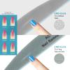 10PCS Professional Nail File 100/180 Grit, Durable Sandpaper Buffer Strong Board Core Natural Nails Emery Boards for Nails Nail Buffer Nail Filer Nail BufferNail Files Fingernail Files view 3