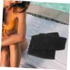 AUTSUPPL 2pcs Cotton Hair Drying Towels for Adults Fast Drying Absorbent Lightweight for Salon Use and Care view 4
