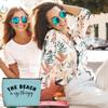 4PCS Beach Vacation Essentials Makeup Bag, Cute Cosmetic Bags for Women, Beach Accessories Travel Toiletry Bag Girls Trip Weekend Gifts for Women Besties Mom Summer Vacation Christmas Mothers Day view 4