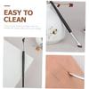 BAZEITFLOW 6pcs Angled Eyeliner and Eyebrow Brush Set Thin Makeup Brushes for Precision Eye Makeup for Women and view 3
