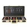 Ginelm Professional Barber Carrying Case w/Dual Locks - 22Lbs Capacity, Adjustable Strap & Alloy Frame for Tools Storage view 1