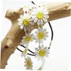 PartyKindom 5pcs Unique Daisy Flower Headband Girls Headband Hair Band for Women Lady Headdress view 4