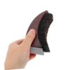 BAZEITFLOW Wood Beard and Hair Brush with Soft Bristles - Wood Handle for Comfortable Grip Multi-function Grooming Tool for Men Beards and Hair Portable for Travel view 3