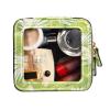 siphylline Leaf Green Clear Small Makeup Bag Toiletry Bag with Zipper Makeup Bag Organizer for Women view 2