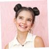 PACKOVE 2 Pcs Fake Hair Bun Extensions Claw Clip Ponytail Bun Hair Piece for Women view 4