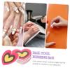 Baluue 20pcs Nail Sanding Blocks Heart Shape Nail Buffers Boards for Files for Manicure Art Supplies Women's Tools view 3