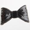 20Pcs Sequin Hair Bow Accessories, 5CM, Shiny Sparkle Design for Headbands and Hair Clips (20Pcs White, With Clip) view 4
