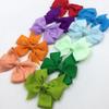 20Pcs 3.2" Ribbon Hair Bows For Hair Clips Women Boutique Bows/Hairclips Hair Accessories (20Pcs Multi, With Clip) view 2