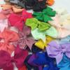 20Pcs 3.2" Ribbon Hair Bows For Hair Clips Women Boutique Bows/Hairclips Hair Accessories (20Pcs Multi, With Clip) view 3