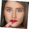 HAKIDZEL 3Pcs Silicone Lip Brush Set Lid Round Tip Applicator for Lipstick and Concealer Portable Makeup Brush for Women for Lip Balm and Scrub view 3