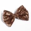 10Pcs 13CM New Big DIY Shiny Sequin Hair Bows for Hair Clips Handmade Applique Sequins Hair Bow Knot for Women Hair Accessories (10Pcs-H, With No Clip) view 3