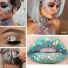 3 Bottles of Chunky Glitter Gel - Holographic Sequin Liquid for Body Art view 3