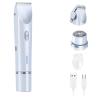 2 in 1 Electric Shaver for Women, 2025 Rechargeable Electric Shaver and Accessories, Body Hair Trimmer, Wet and Dry Use Body Trimmer for Home (Blue) view 1