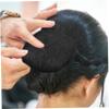 BAZEITFLOW 2pcs Decorative Hair Bun Extensions for Women Faux Hair Padding Updo for Girls Soft Comfortable Blends Seamlessly for Stylish Chignon Look view 3