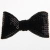 20Pcs Sequin Hair Bow Accessories, 5CM, Shiny Sparkle Design for Headbands and Hair Clips (20Pcs Black, With Clip) view 1