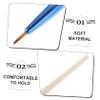 PartyKindom Eyeliner Brush for Precise Application Ultra-fine Tip Makeup Tool for Eyeliner Eyeshadow and Concealer Comfortable Bristle Texture for Smooth Application Versatile Beauty Accessory view 3