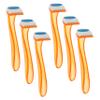 Happyyami 6pcs Women Body Hair Intimate Shaving Trimmer for Underarm and Leg Hair Removal Travel-Friendly Design Material Easy to Use Convenient Grooming Tools view 1