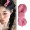 MOAIYU Hair Clip Furry Plush Hairpin Anime Barrettes 2000s Bowknot Scrunchies Ponytail Holder Kids Hair Decors for Everyday Use view 2