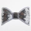 20Pcs Sequin Hair Bow Accessories, 5CM, Shiny Sparkle Design for Headbands and Hair Clips (20Pcs Green, With Clip) view 2