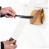 FOMIYES Portable Strop Barber Sharpening Strap for Straight and Scissors Double Canvas Shaving Belt Hanging Buckle for Easy Use view 2