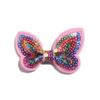 20Pcs 2.3" 6CM Mini Sequin Hair Bows For Headband Boutique Butterfly Shape Hair Bow For Headwear Accessories (20Pcs AB, With No Clip) view 1