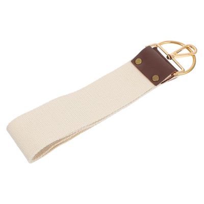 Healeved Portable Barber Canvas Sharpening Belt Durable Strop for Straight Razors Scissors for Barbershops Home Use Lightweight Design Hanging Eyelet Father Day