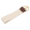 Healeved Portable Barber Canvas Sharpening Belt Durable Strop for Straight Razors Scissors for Barbershops Home Use Lightweight Design Hanging Eyelet Father Day view 1