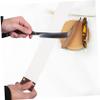 Healeved Portable Barber Canvas Sharpening Belt Durable Strop for Straight Razors Scissors for Barbershops Home Use Lightweight Design Hanging Eyelet Father Day view 2