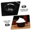 SHERCHPRY 3pcs Men Shaving Accessory Shaving Bowls Reusable Mug Household Cup Smooth Surface view 2