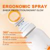 Reef Safe Sunscreen Spray SPF 50, 360 Mist, Broad-Spectrum UVA/UVB Protection, Lightweight & Non-Greasy, Travel Size Sunscreen Spray for Face & Body, Water & Sweat Resistant5.07oz/150ml (1 pack) view 2