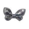 20Pcs 2.3" 6CM Mini Sequin Hair Bows For Headband Boutique Butterfly Shape Hair Bow For Headwear Accessories (20Pcs Gray, With No Clip) view 1