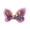 20Pcs 2.3" 6CM Mini Sequin Hair Bows For Headband Boutique Butterfly Shape Hair Bow For Headwear Accessories (20Pcs Gray, With No Clip) view 3