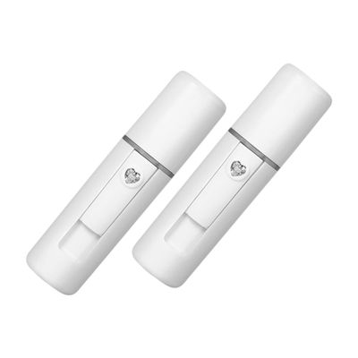 BIUDECO 2pcs for Face Multifunctional Beauty Tool Mist Sprayer Face Steamer Toner for Rosacea Essence Body Moisturizer Cool Mist Quick Hydration for Family