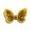 20Pcs 2.3" 6CM Mini Sequin Hair Bows For Headband Boutique Butterfly Shape Hair Bow For Headwear Accessories (20Pcs Blue, With No Clip) view 3