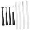 CALLARON Portable Eyebrow Razor Set 8 Pieces T-Handle Eyebrow Trimmer for Women Precision Facial Hair Shaver for Travel and Dermaplaning view 1