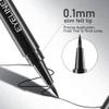 PWYSHXDF 12 Pcs Brown Eyeliner Pen, Long-Lasting & Waterproof Eyeliner, Quick-Drying Eye Liner Liquid Liner, Smudge-Resistant Brown Eye Liner for All Skin Tones & Types, Highly Pigmented Eye Makeup view 4