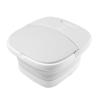 CALLARON 1pc Folding Foot Soak Basin for Relaxation Multi-Functional Portable Foot Bath Bucket Lightweight Design for Home Use Massage Soaking Non-Heating White view 1