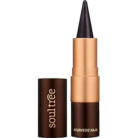 Ayurvedic Pure Black Kajal - 100% Natural, Matte Finish for Soothing & Cleansing effect, 3g