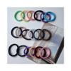 1000 Pcs Scrunchies for Women, Soft Elastic Hair Ties for Women - Wrinkle Hair Bands for Thick Hair, Ponytail Holders (Green) view 2