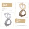 PartyKindom 2Pcs Gold Hollow Design Hairpin Sticks Decorative Hair Accessories for Women Elegant Updo Hair Decor for Special Occasions and Everyday Use view 3