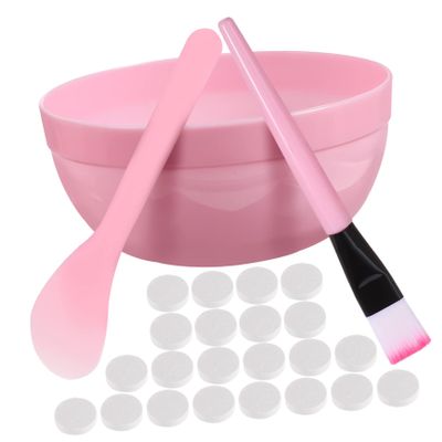 BESTYASH Compressed Facial Mask Tool Skin Care Kit Reusable DIY Mask Bowl Brush for Women